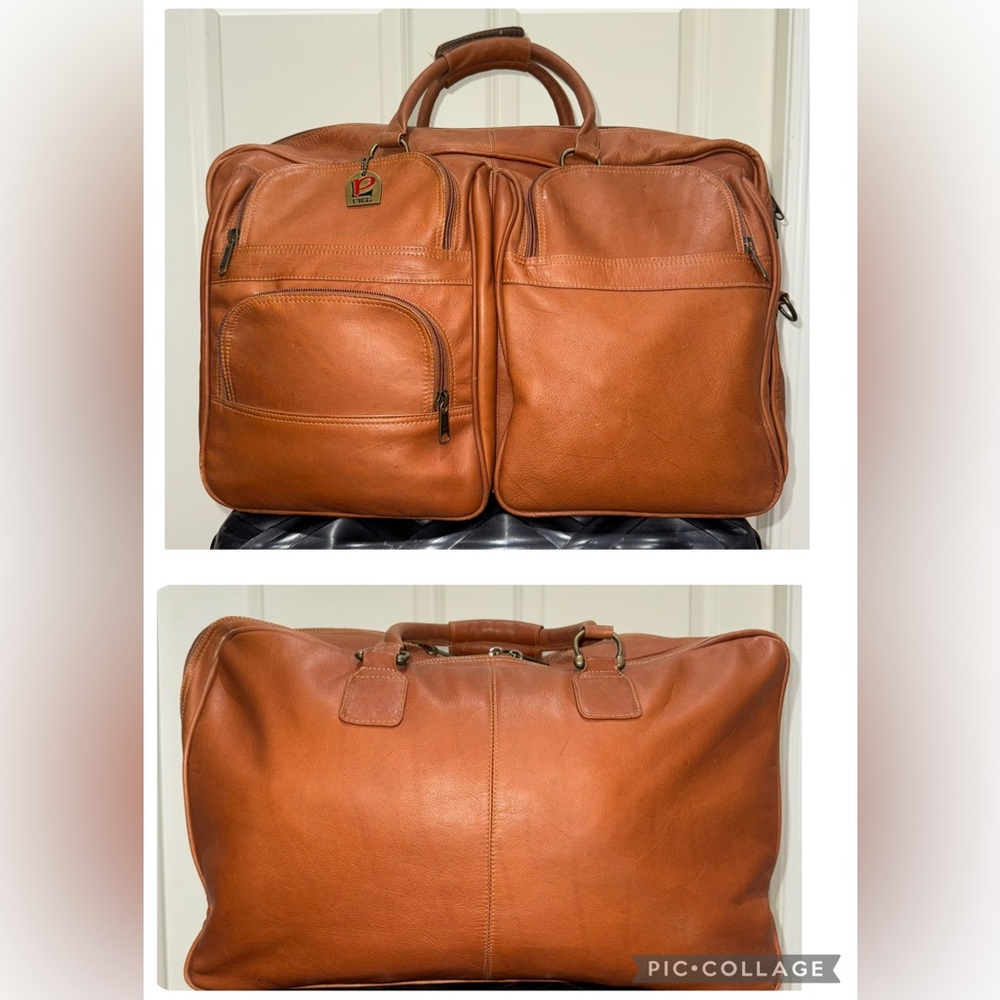 PIEL Complete CARRY-ALL Saddle Leather Bag
